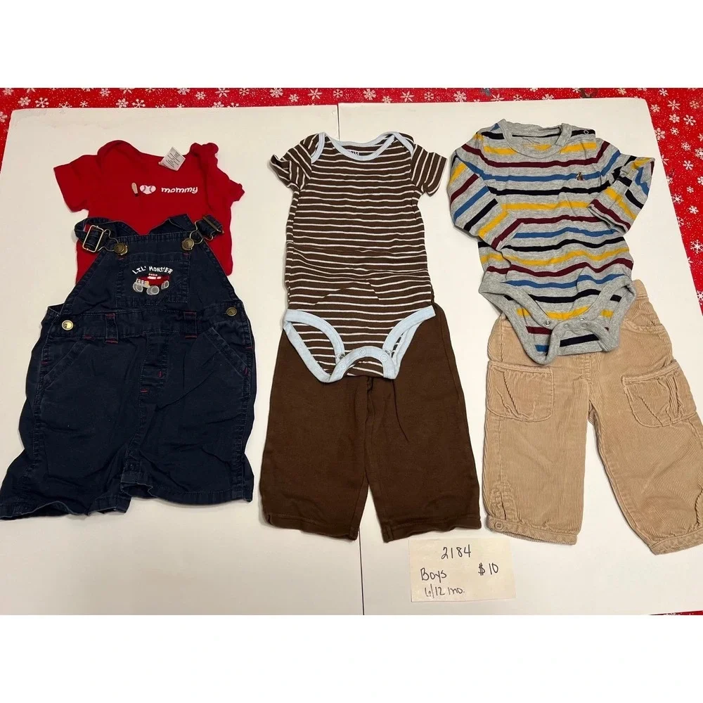 Boys‎ 6/12 month clothes (2184)